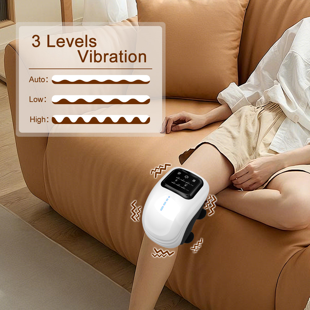 Smart Knee Wrap - Magnetische slimme verwarmde kniemassage met persoonlijke