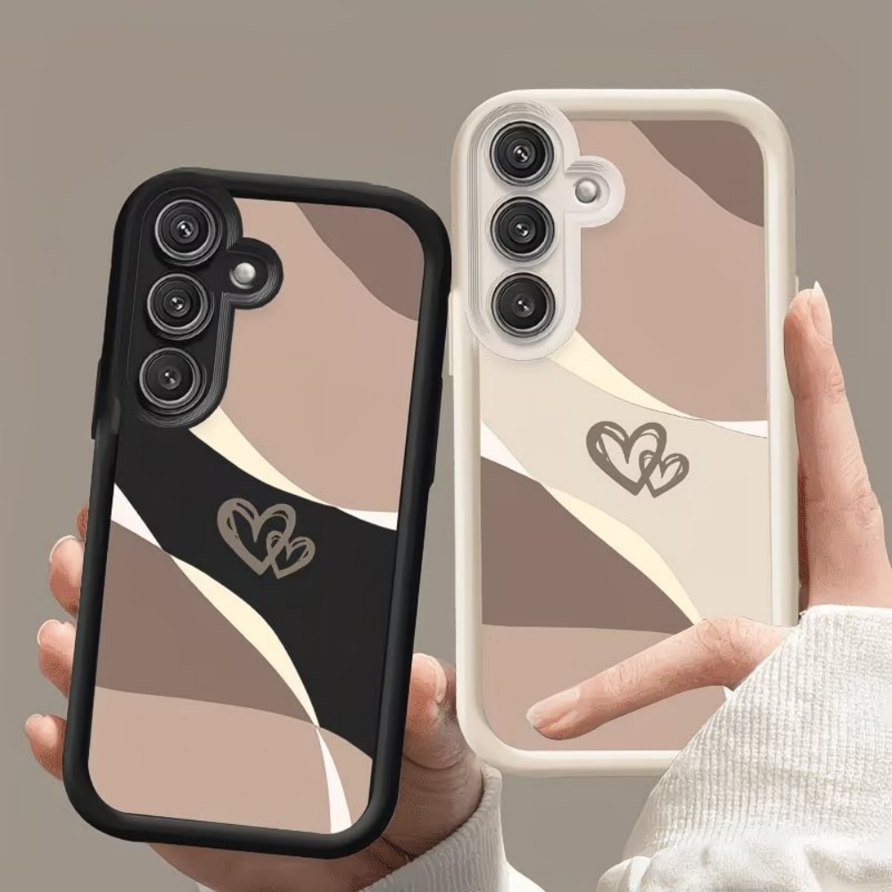 Samsung Galaxy S24 - Mooie Love Heart Stootvaste Zachte TPU